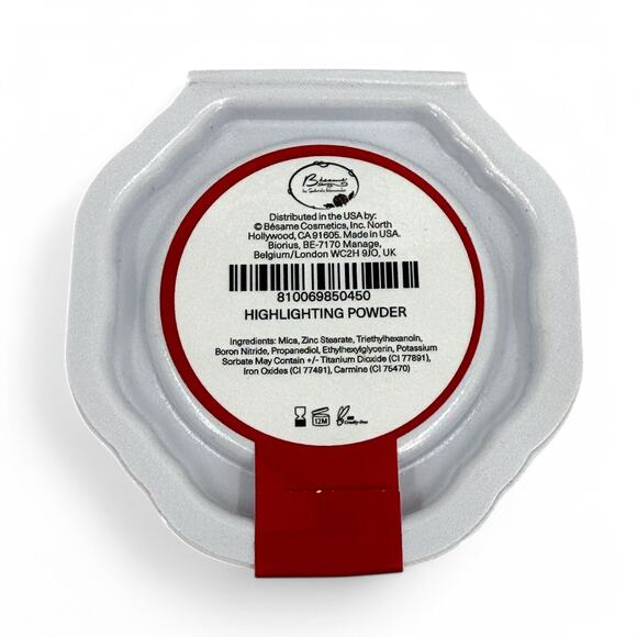 Besame Cosmetics 1959 Rose Gold Highlighter Refill 5g 0.17 oz Full Size - Picture 3 of 3
